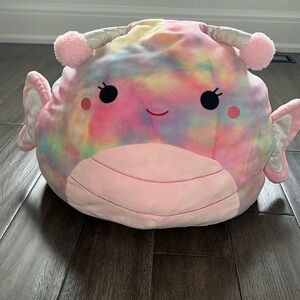 The original squishmallow multicolor plush butterfly